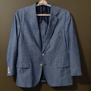 Brooks Brothers 1818 Madison Cotton Sport Coat Blazer 46R